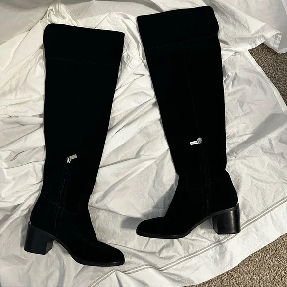 Michael Kors Black Over the Knee Boots - Picture 11 of 11